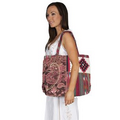 Beautiful Multi Patterned Handbag